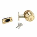 Trans Atlantic Co. Grade 3 Polished Brass Double Cylinder Deadbolt DL-DB260-US3